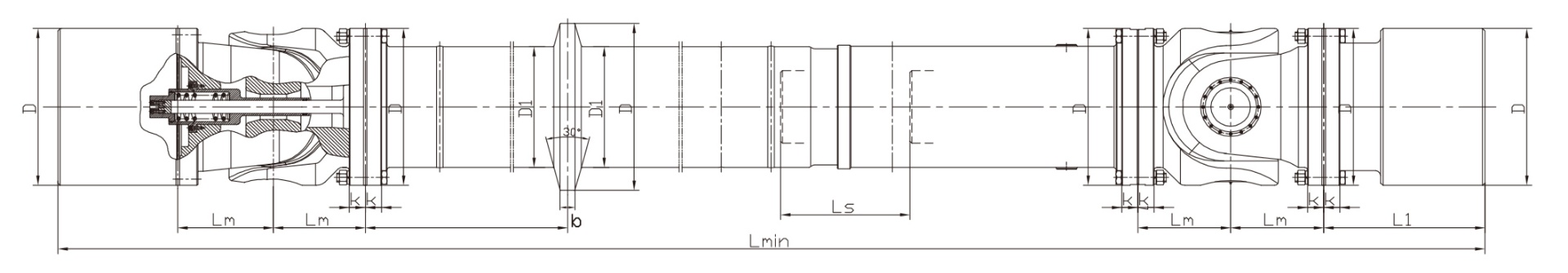 斜軋穿孔(管軋機)十字軸式萬向聯軸器