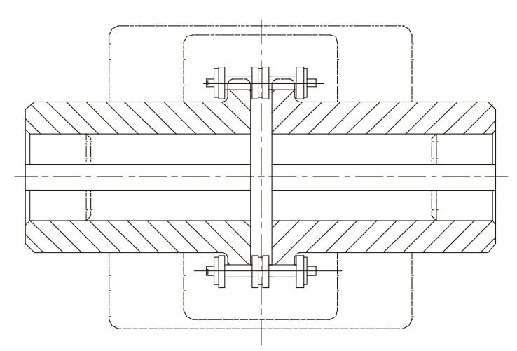 GL型滾子鏈聯(lián)軸器