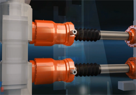 長伸縮鼓形齒的結構